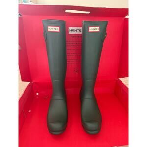 Women's Original Tall Rain Boots Hunter Green Size 9